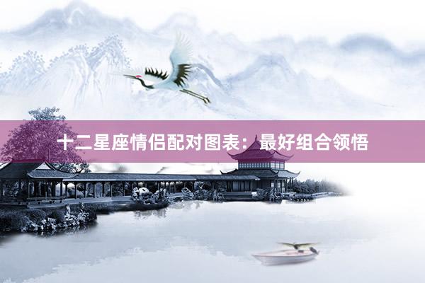 十二星座情侣配对图表：最好组合领悟